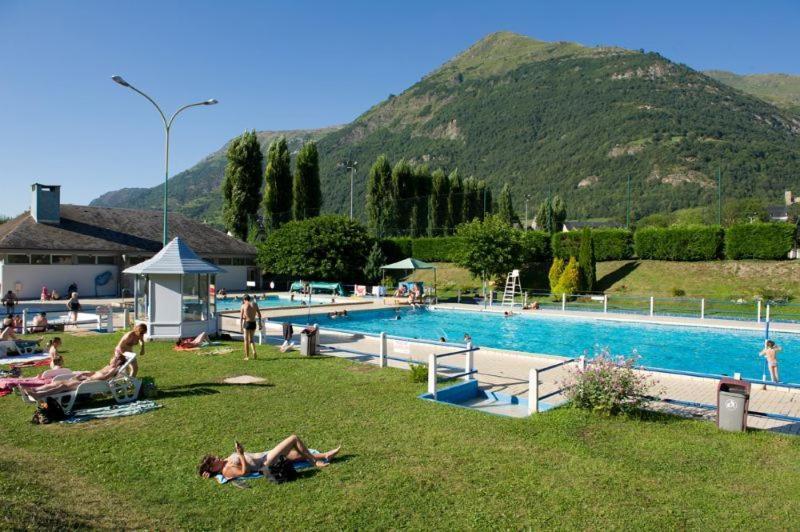 Luz St Sauveur, Appartement 3 Personnes, Superbe Vue Montagne, Expose Sud, Residence Tres Calme Luz-Saint-Sauveur Luaran gambar